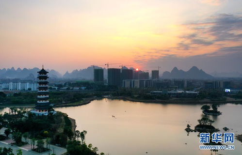 廣西柳江 昔日水塘變身生態(tài)公園